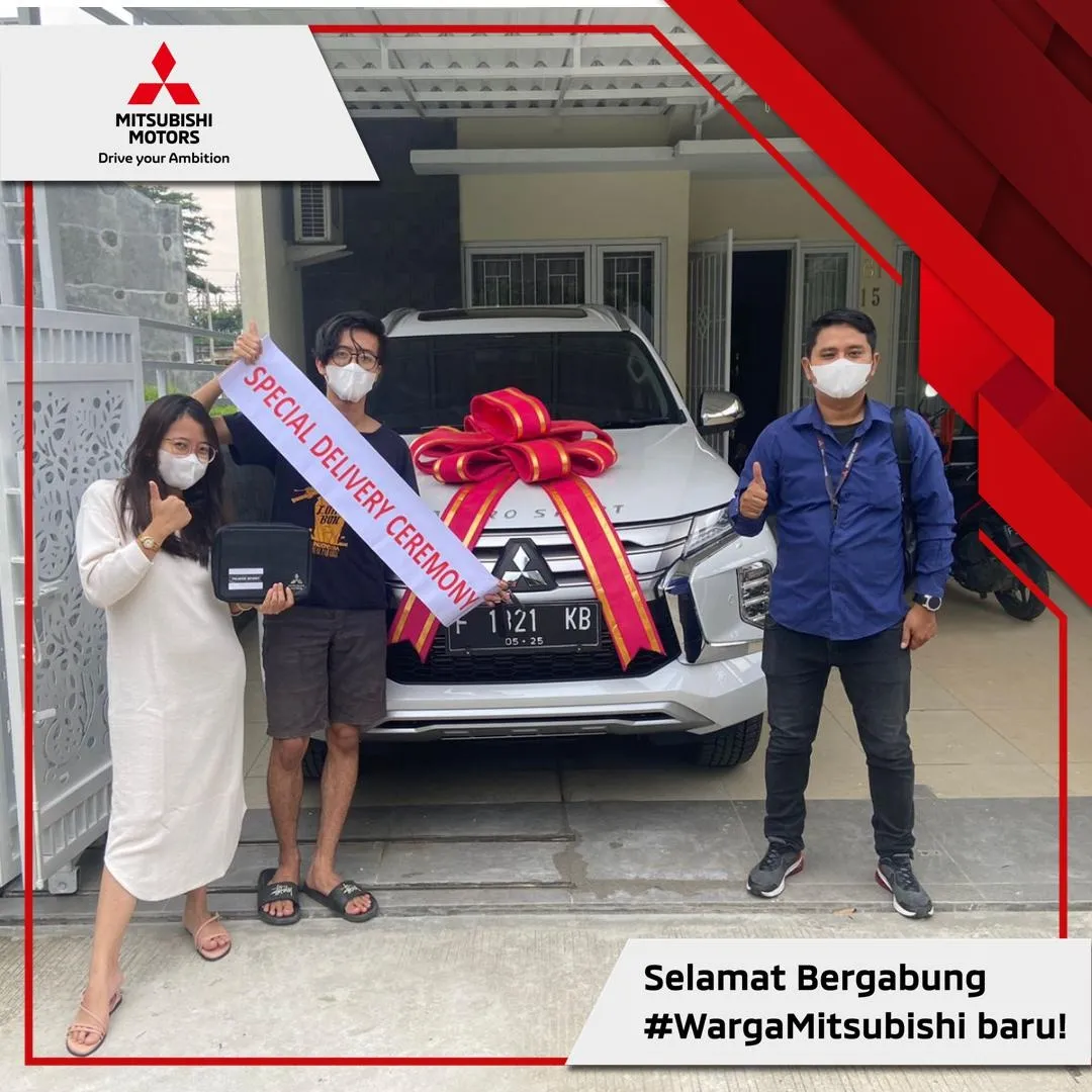 Serah Terima Unit Mitsubishi 1